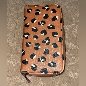 Thirty one 31 all about the benjamins animal print wallet